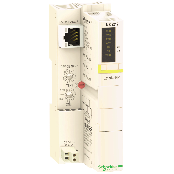 Schneider PLC Modicon STB_ standard Network Interface Module STB - Ethernet/IP - 10...100 Mbit/s_ [STBNIC2212]