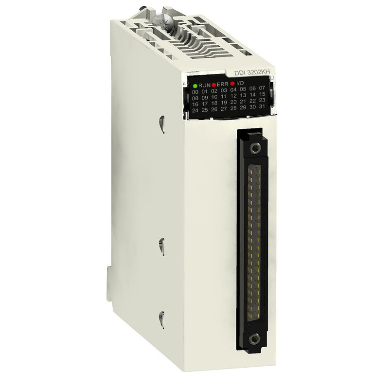 Schneider PLC Modicon M340_ discrete input module X80 - 32 inputs - 24 V DC positive - severe_ [BMXDDI3202KH]