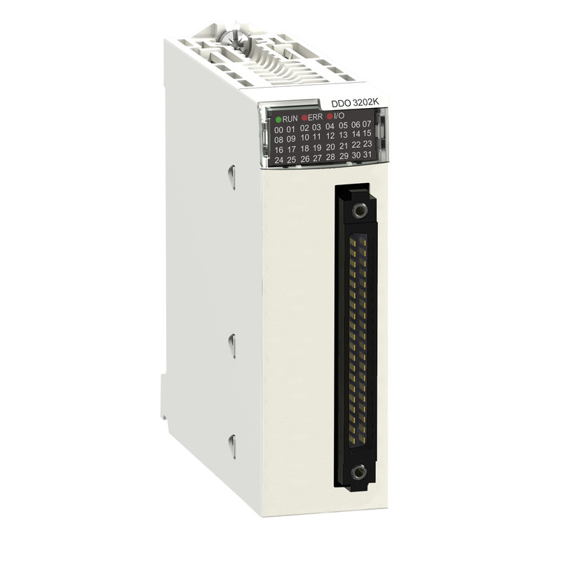 Schneider PLC Modicon M340_ discrete output module X80 - 32 outputs - solid state - 24 V DC positive_ [BMXDDO3202K]