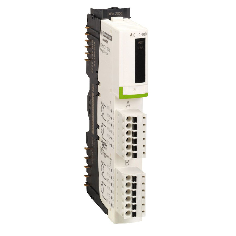 Schneider PLC Modicon STB_ standard analog input kit STB - 4..20 mA - 8 I - 15 bits + sign_ [STBACI1400K]