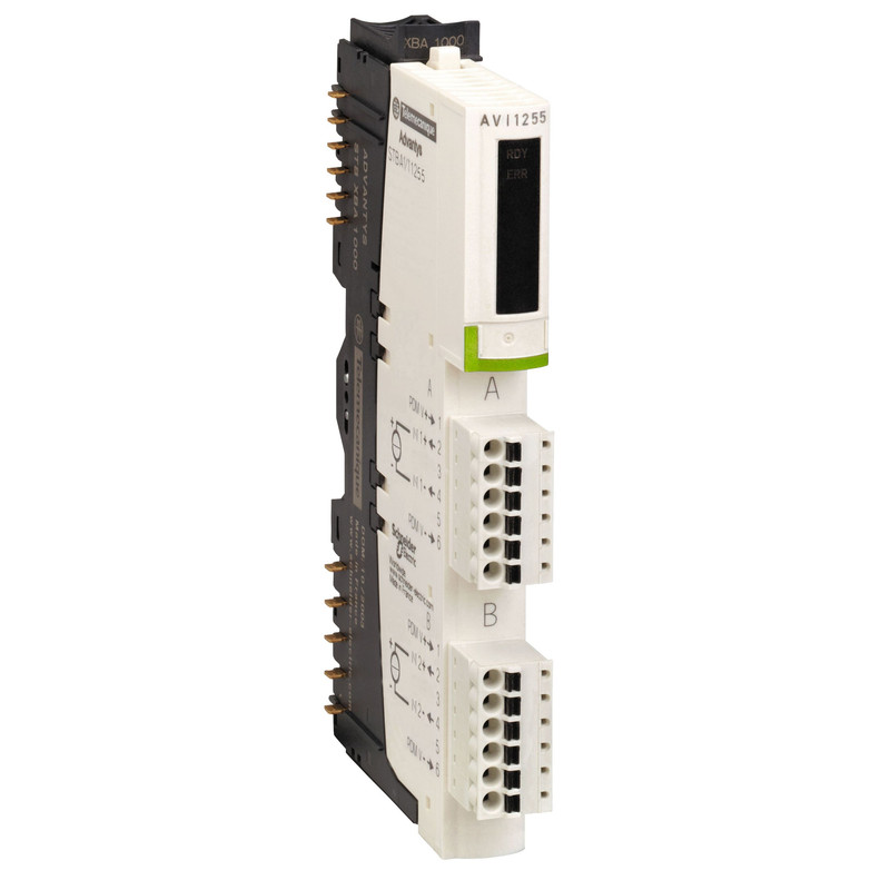 Schneider PLC Modicon STB_ standard analog input kit STB - +/- 10 V - 8 I - 15 bits + sign_ [STBAVI1400K]