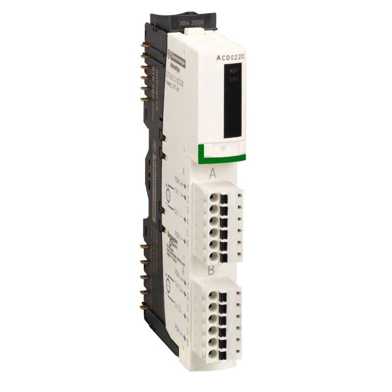 Schneider PLC Modicon STB_ standard analog output kit STB - 4..20 mA - 2 O - 15 bits + sign_ [STBACO0220K]