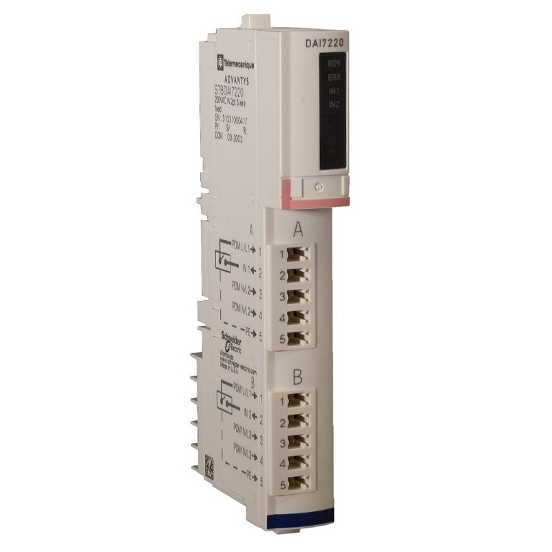 Schneider PLC Modicon STB_ standard digital input kit - Modicon STB - 230 V AC - 2 I_ [STBDAI7220K]
