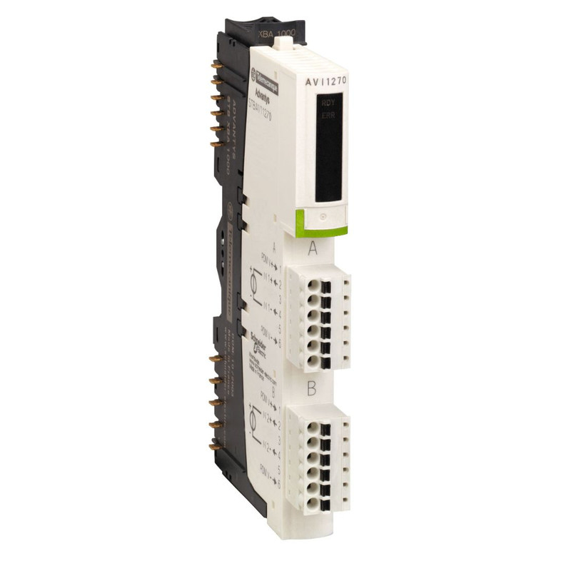 Schneider PLC Modicon STB_ standard analog input kit - Modicon STB - +/- 10 V - 2 I -11 bits + sign_ [STBAVI1270K]