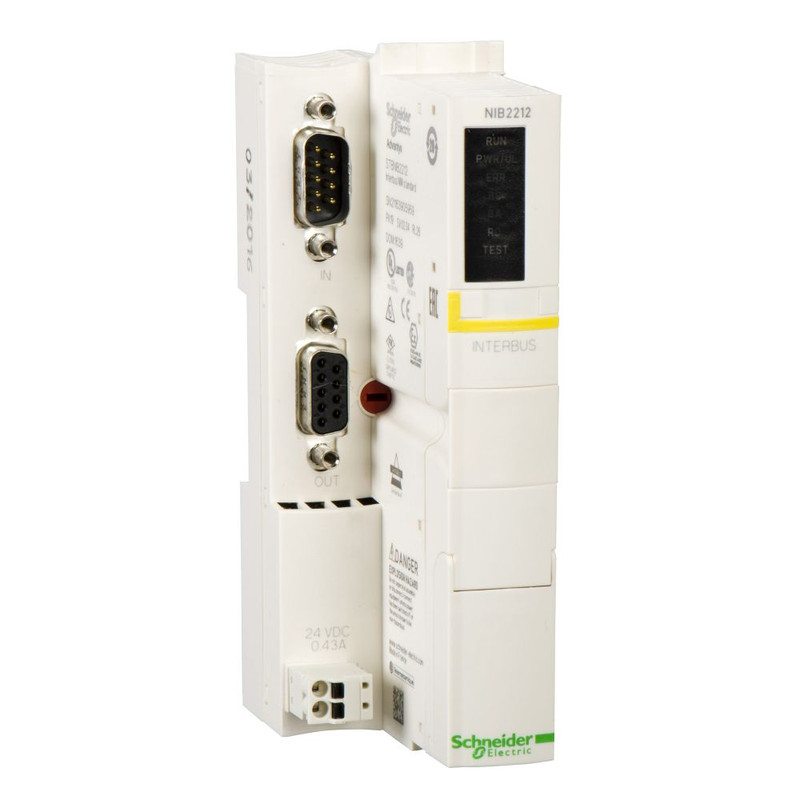 Schneider PLC Modicon STB_ standard Network Interface Module STB - Interbus - 500 kbit/s_ [STBNIB2212]
