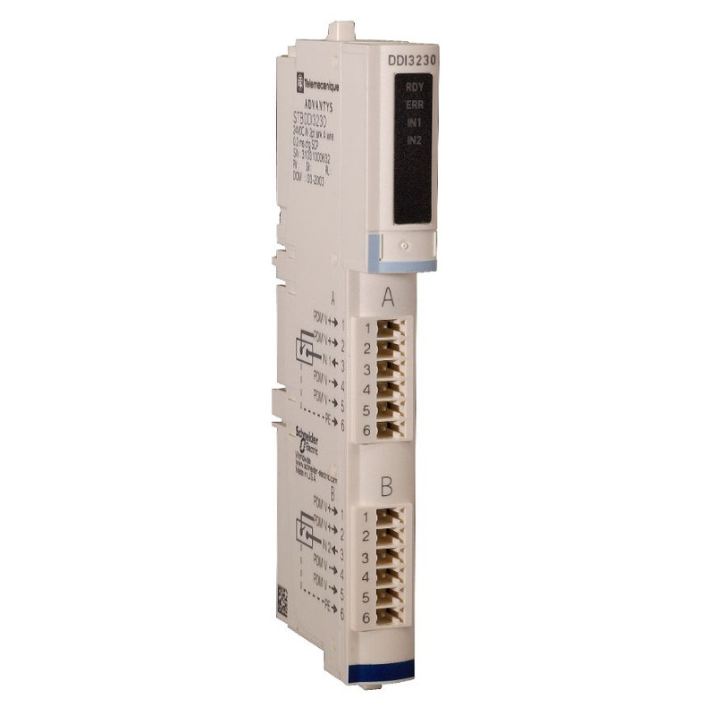 Schneider PLC Modicon STB_ standard digital input kit - Modicon STB - 24 V DC - 2 I_ [STBDDI3230K]