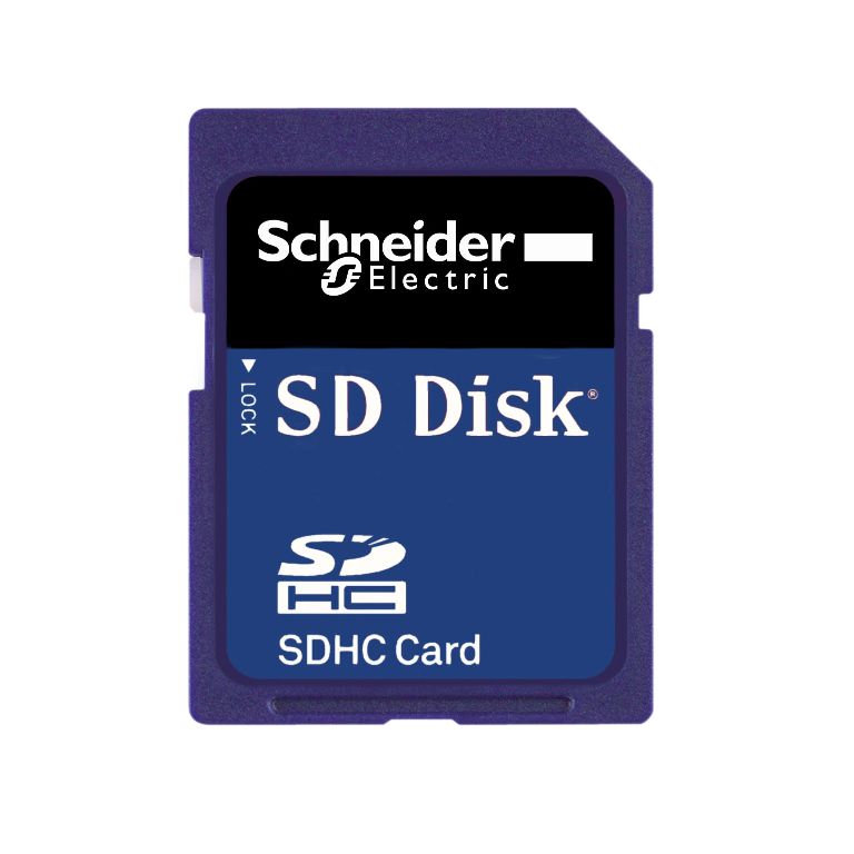 Schneider PLC Modicon M340_ Modicon M580, SD flash memory card, 4 Go, for processor_ [BMXRMS004GPF]