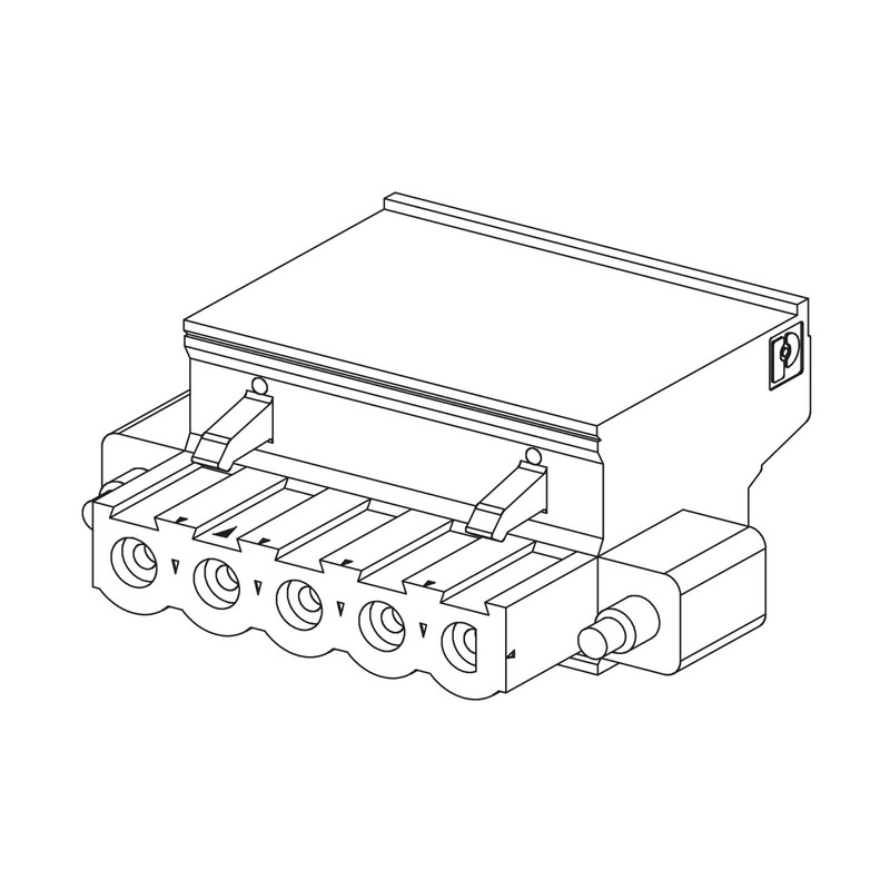 Schneider PLC Modicon M340_ Modicon M340 automation platform, kit of 2 removable connectors, cage clamp, for power supply module_ [BMXXTSCPS10]