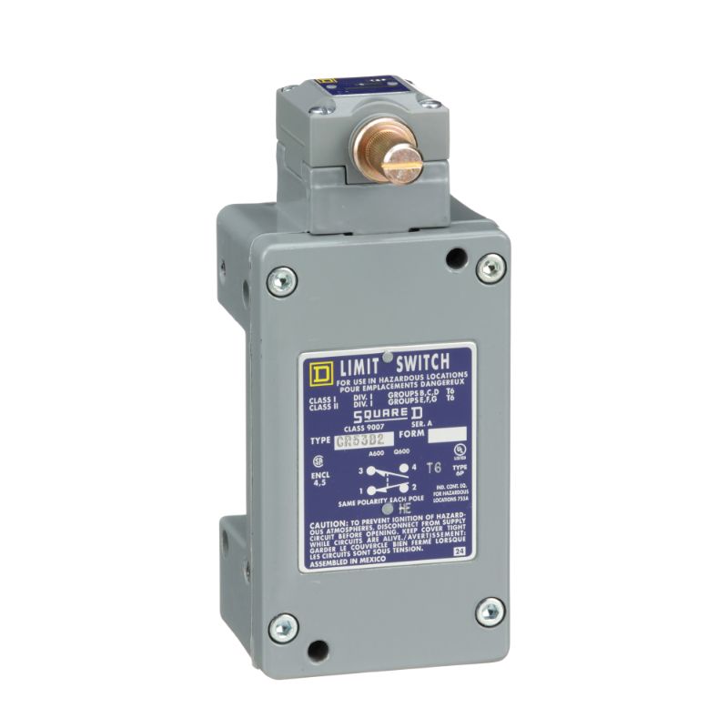 Schneider Sensors Nema Limit Switches_ LIMIT SWITCH 600V 10AMP C +OPTIONS_ [9007CR53B2]