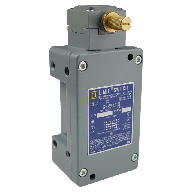 Schneider Sensors Nema Limit Switches_ LIMIT SWITCH 600V 10AMP C +OPTIONS_ [9007CR61B2]