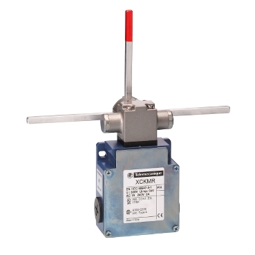 Schneider Sensors OsiSense XC Special_ Limit switch, Limit switches XC Standard, XCKMR, reverse head stay put crossed rods, 2x(2 NC), slow, M20_ [XCKMR54D2H29]