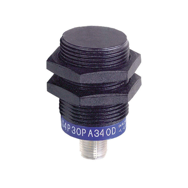 Schneider Sensors Osisense XS & XT_ Inductive proximity sensors XS, inductive sensor XS4 M30, L50mm, PPS, Sn15mm, 12...24 VDC, M12_ [XS4P30PB340D]