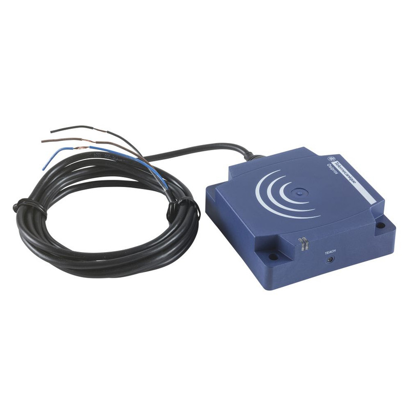 Schneider Sensors Osisense XS & XT_ Inductive proximity sensors XS, inductive sensor XS8 80x80x26, PBT, Sn60mm, 24...240VAC/DC, cable 10 m_ [XS8D1A1MBL10]