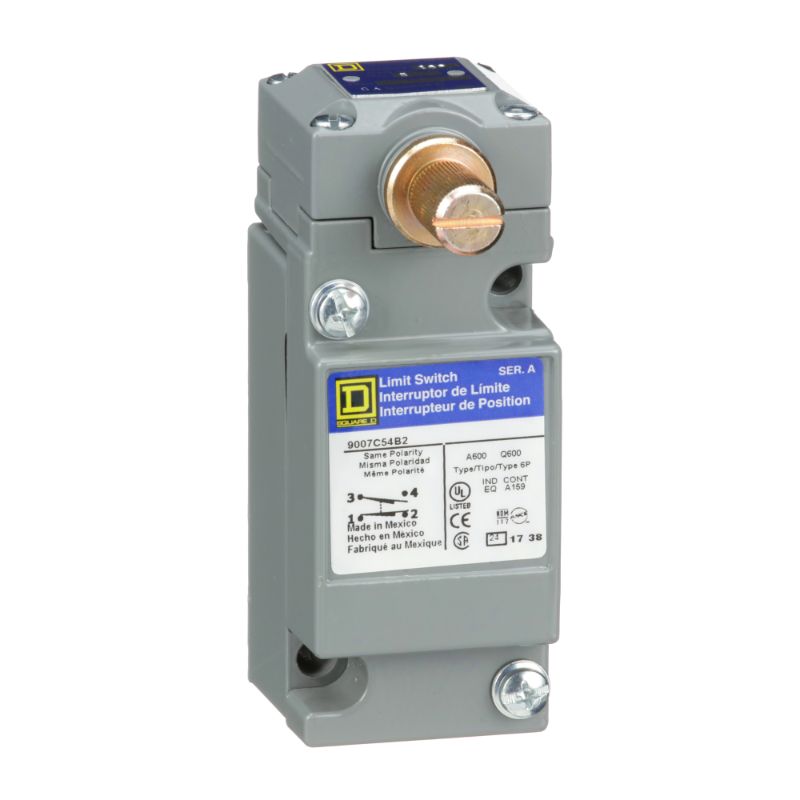 Schneider Sensors Nema Limit Switches_ LIMIT SWITCH 600V 10AMP C +OPTIONS_ [9007C54B2]
