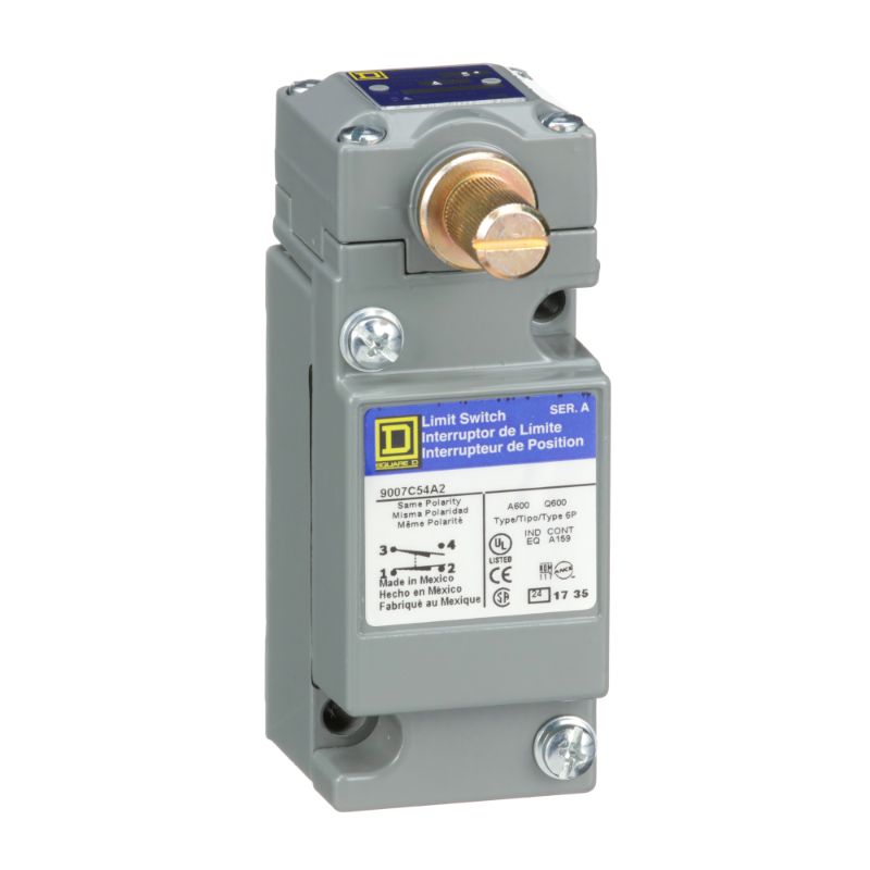 Schneider Sensors Nema Limit Switches_ LIMIT SWITCH 600V 10AMP C +OPTIONS_ [9007C54A2]