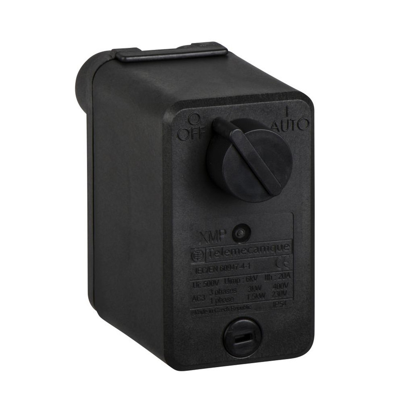 Schneider Sensors OsiSense XM_ Pressure sensors XM, pressure sensor XMP, 12 bar, G 1/4 female, 3 NC, ON/OFF knob control_ [XMPC12C2131]