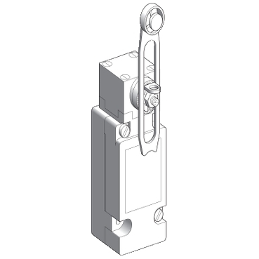 Schneider Sensors OsiSense XC Standard_ Limit switch, Limit switches XC Standard, XCKJ, thermoplastic plastic roller lever var. length, 1C/O, snap, M20_ [XCKJ110541H29]