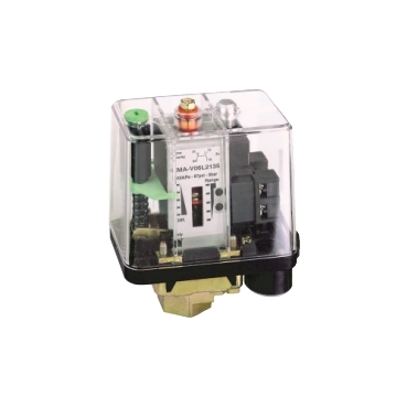 Schneider Sensors OsiSense XM_ Pressure sensors XM, pressure switch XMA 12 bar, adjustable scale 2 thresholds, 1 C/O_ [XMAV12L2135]