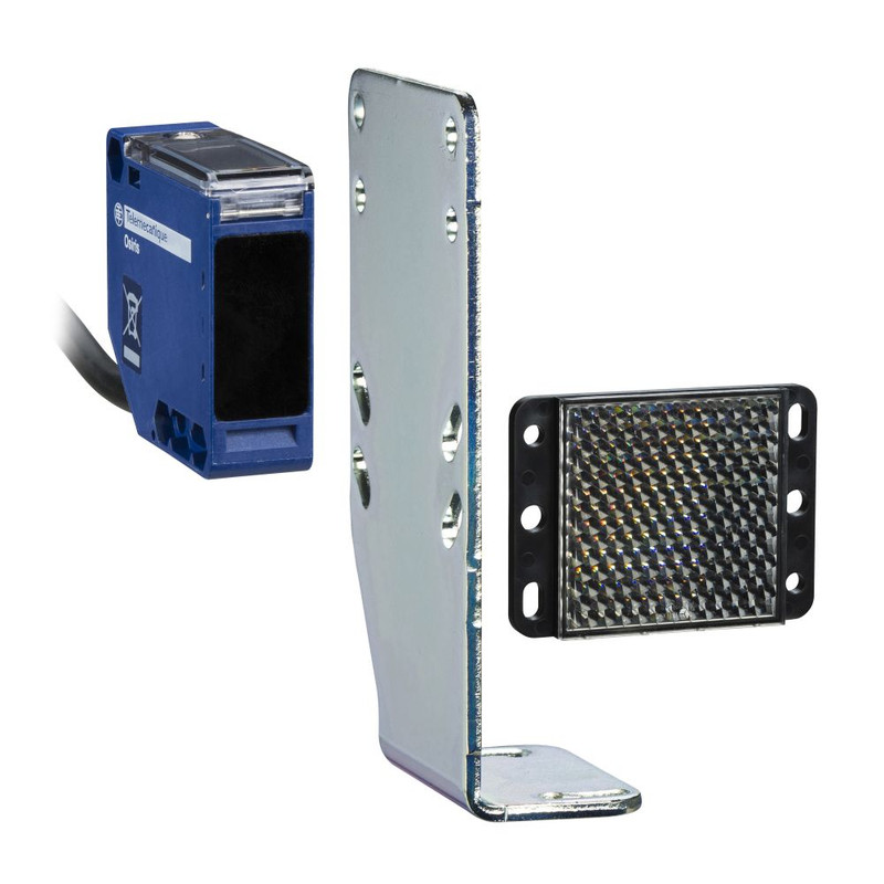 Schneider Sensors OsiSense XU_ Photoelectric sensors XU, XUK, reflex, kit, Sn 7 m, 24...240VAC/DC, cable 2 m_ [XUK1ARCNL2H60]