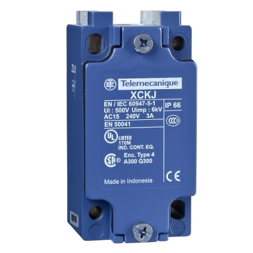 Schneider Sensors OsiSense XC Standard_ limit switch body ZCKJ - fixed - w/o display - 2C/O - snap action - 1/2"NPT_ [ZCKJ2H7]