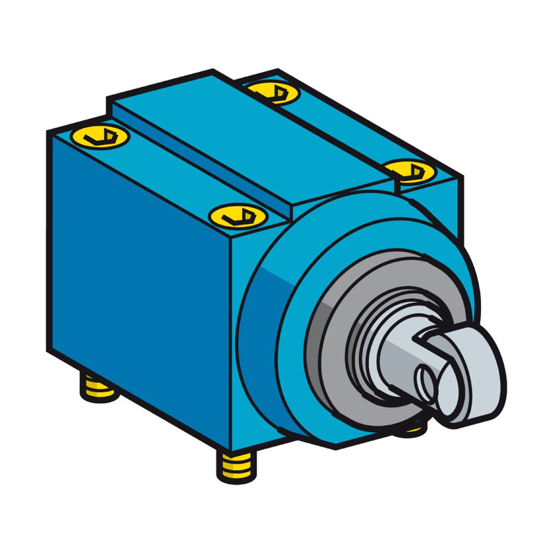 Schneider Sensors OsiSense XC Special_ limit switch head ZC2J - side steel roller plunger vertical_ [ZC2JE65]