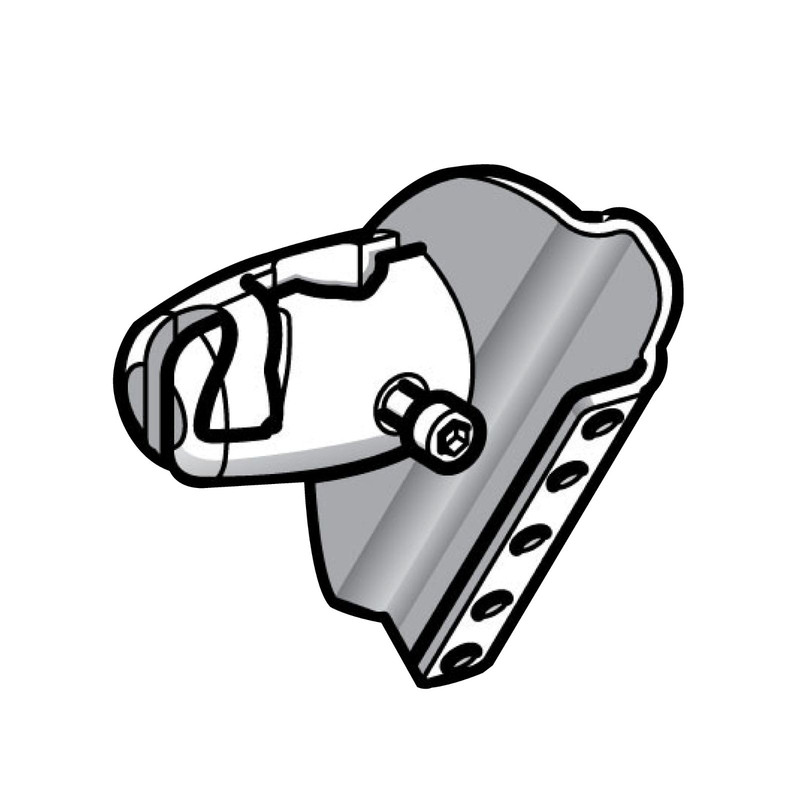 Schneider Sensors OsiSense XU_ accessory for sensor - 3D fixing kit - bracket with ball-joint - XUX_ [XUZX2003]