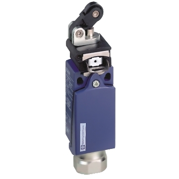 Schneider Sensors OsiSense XC Standard_ limit switch XCDR - th.plastic roller lever plung. Hor - 1NC+1NO - snap - M20_ [XCDR2121P20]