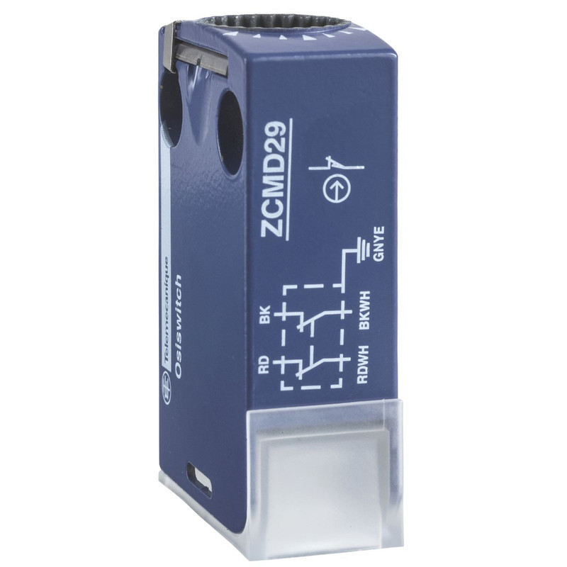 Schneider Sensors OsiSense XC Standard_ limit switch body ZCMD - 2NC+2NO - gold - snap action - connection - 2 m_ [ZCMD81L2]