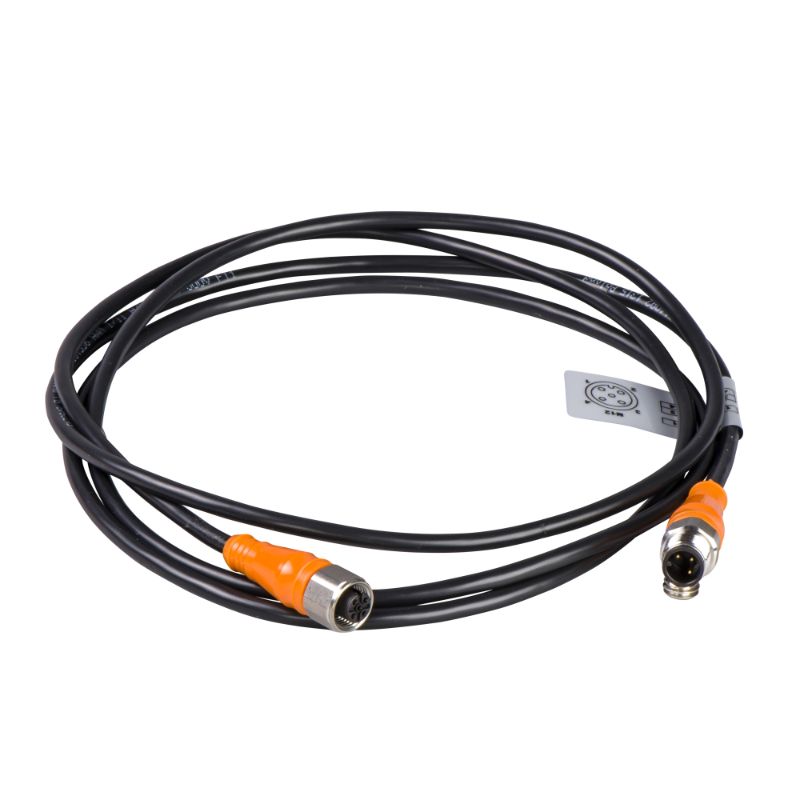 Schneider Sensors OsiSense XZ_ jumper cable XZ - male straight M12 4-pin - female straight M12 4-pin - PVC 5m_ [XZCRA151141C5]