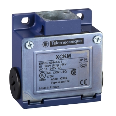 Schneider Sensors OsiSense XC Standard_ limit switch body ZCKM - 1NC+1NO - slow-break - Pg11_ [ZCKM5]