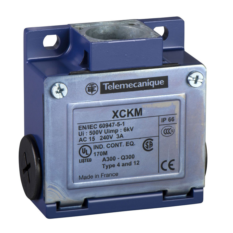 Schneider Sensors OsiSense XC Standard_ limit switch body ZCKM - 1NC+1NO - snap action - M20_ [ZCKM1H29]