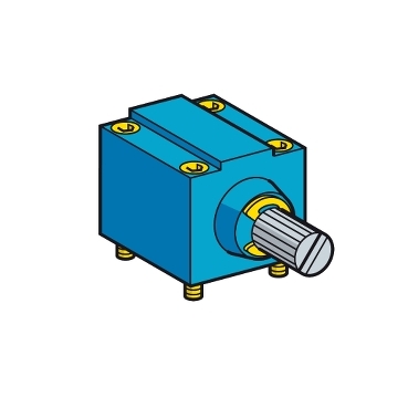 Schneider Sensors OsiSense XC Special_ limit switch head ZC2J - without lever stay put left and right actuation_ [ZC2JE09]