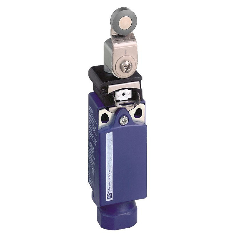 Schneider Sensors OsiSense XC Standard_ Limit switch, Limit switches XC Standard, XCPR, steel roller lever, 1NC+1 NO, snap, M20_ [XCPR2119P20]