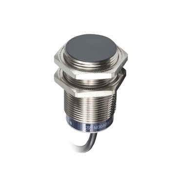 Schneider Sensors Osisense XS & XT_ inductive sensor XS1 M30 - L50mm - brass - Sn10mm - 12..24VDC - cable 2m_ [XS1M30AB120]