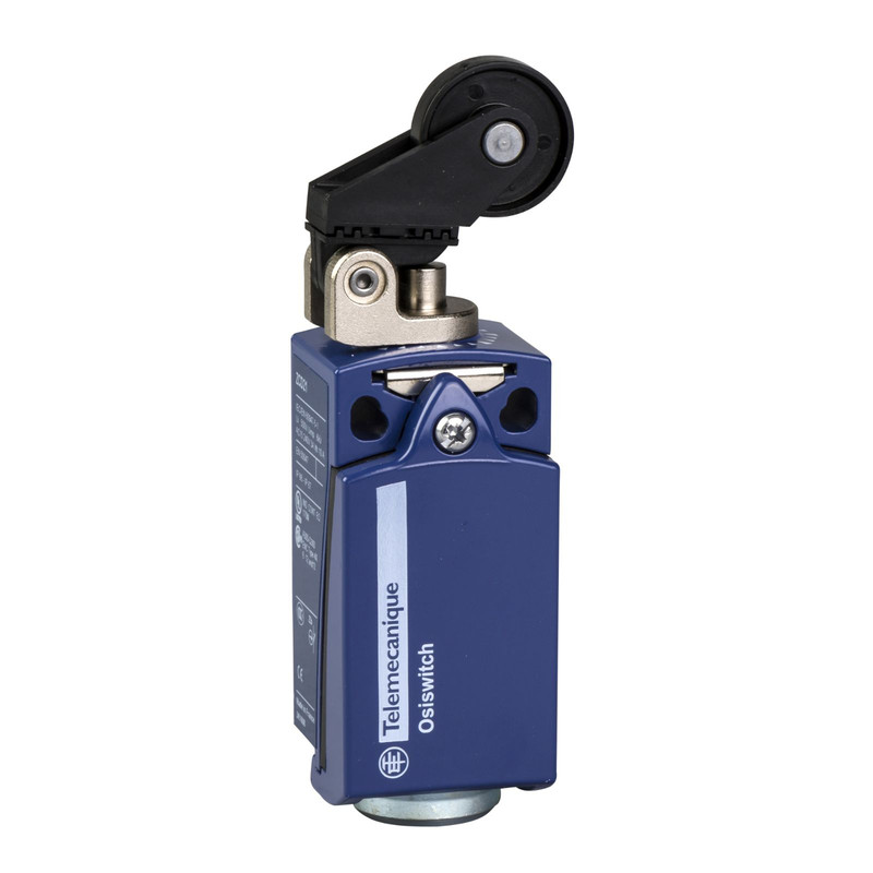 Schneider Sensors OsiSense XC Standard_ limit switch XCKD - th.plastic roller lev plunger H or V - 1NC+1NO - slow - M16_ [XCKD2528P16]