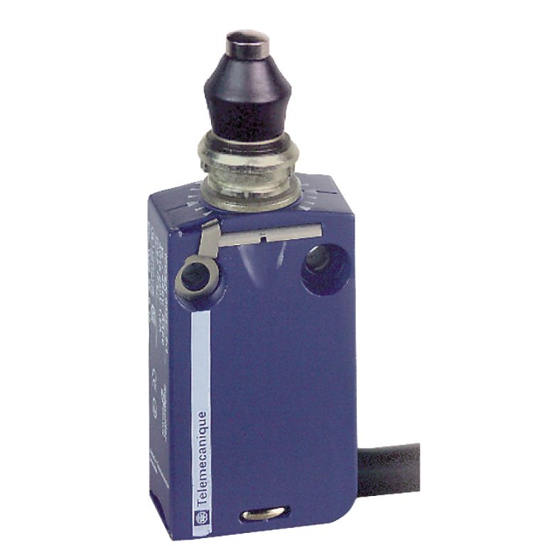 Schneider Sensors OsiSense XC Standard_ limit switch XCMD - metal end plunger with nitrile boot - 1NC+1NO - snap - 1 m_ [XCMD2111L1]