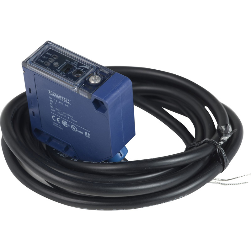 Schneider Sensors OsiSense XU_ photo-electric sensor - XUK - multi - Sn 0..30m - 12..24VDC - cable 2m_ [XUK0AKSAL2]