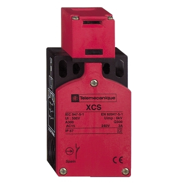 Schneider Sensors Preventa XCS_ Safety switch, Telemecanique Safety switches XCS, plastic XCSTA, 2 NC + 1 NO, slow break, 2 entries tapped Pg 11_ [XCSTA791]