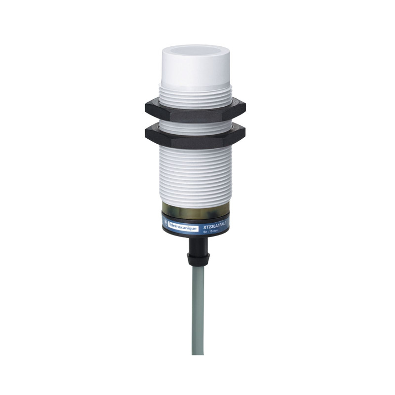 Schneider Sensors Osisense XS & XT_ capacitive sensor - XT1 - cylindrical M30 - plastic - Sn 15 mm - cable 2 m_ [XT230A1PAL2]