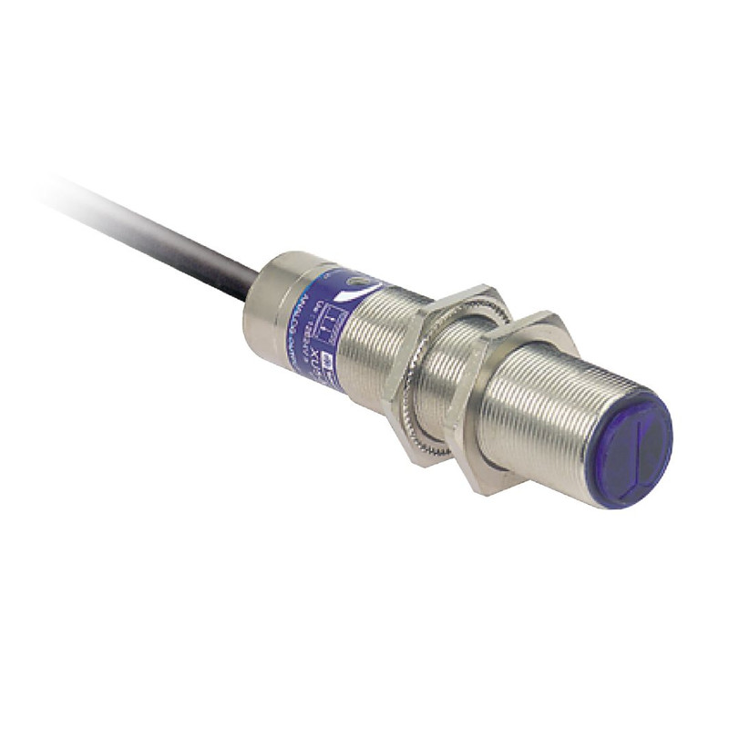 Schneider Sensors OsiSense XU_ photo-electric sensor - XU8 - BGS - Sn 0.12m - 24..240VAC/DC - cable 2m_ [XU8M18MA230]