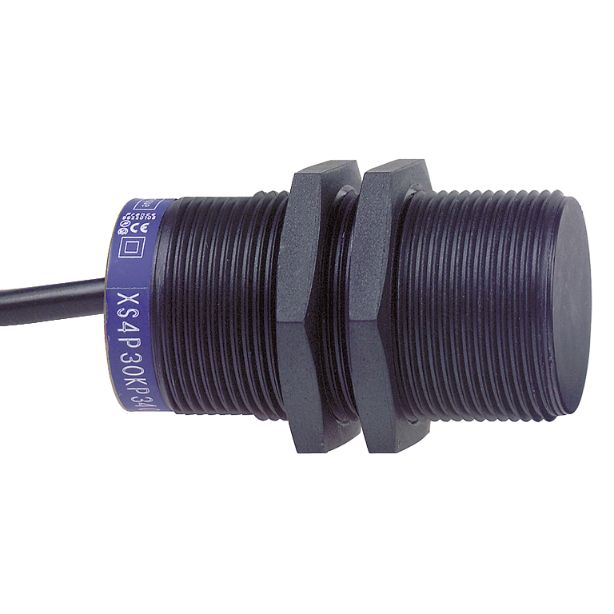 Schneider Sensors Osisense XS & XT_ Inductive proximity sensors XS, inductive sensor XS4 M30, L62mm, PPS, Sn15mm, 24...240VAC/DC, cable 2 m_ [XS4P30MB230]