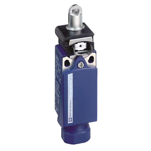 Schneider Sensors OsiSense XC Standard_ limit switch XCPR - steel roller plunger - 1NC+1NO - snap - 1/2NPT_ [XCPR2102N12]