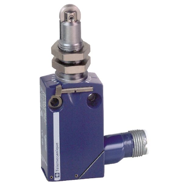 Schneider Sensors OsiSense XC Standard_ limit switch XCMD - M12 steel roller plunger - 1NC+1NO - snap - M12_ [XCMD21F2C12]