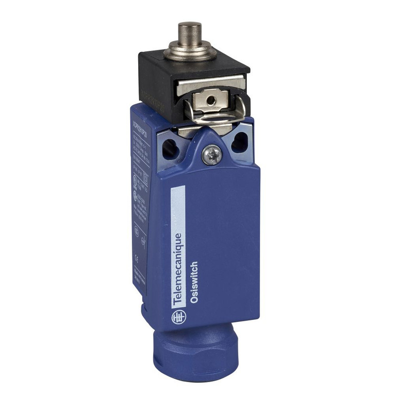 Schneider Sensors OsiSense XC Standard_ limit switch XCPR - metal end plunger - 1NC+1NO - snap - 1/2NPT_ [XCPR2110N12]