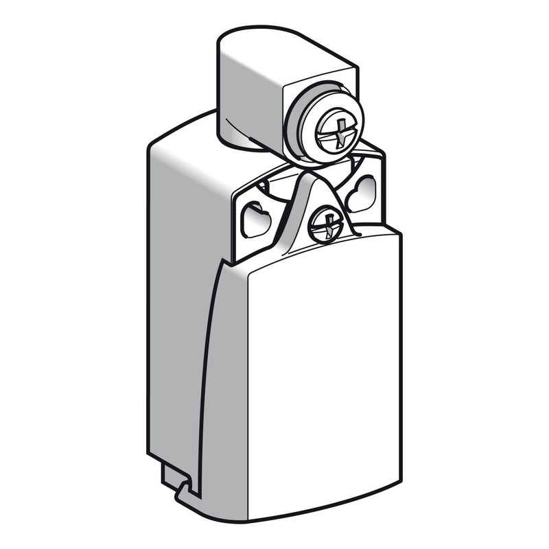 Schneider Sensors OsiSense XC Standard_ limit switch XCKP - with rotary head w/o operating lever - 1NC+1NO - snap - M16_ [XCKP2101P16]