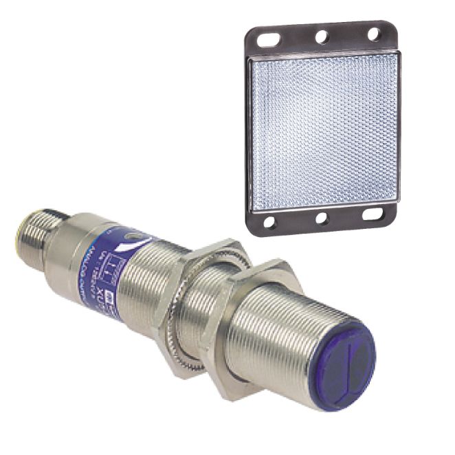 Schneider Sensors OsiSense XU_ photo-electric sensor - XU9 - polarised - Sn 2m - 24..240VAC/DC - 1/2"_ [XU9M18MA230K]