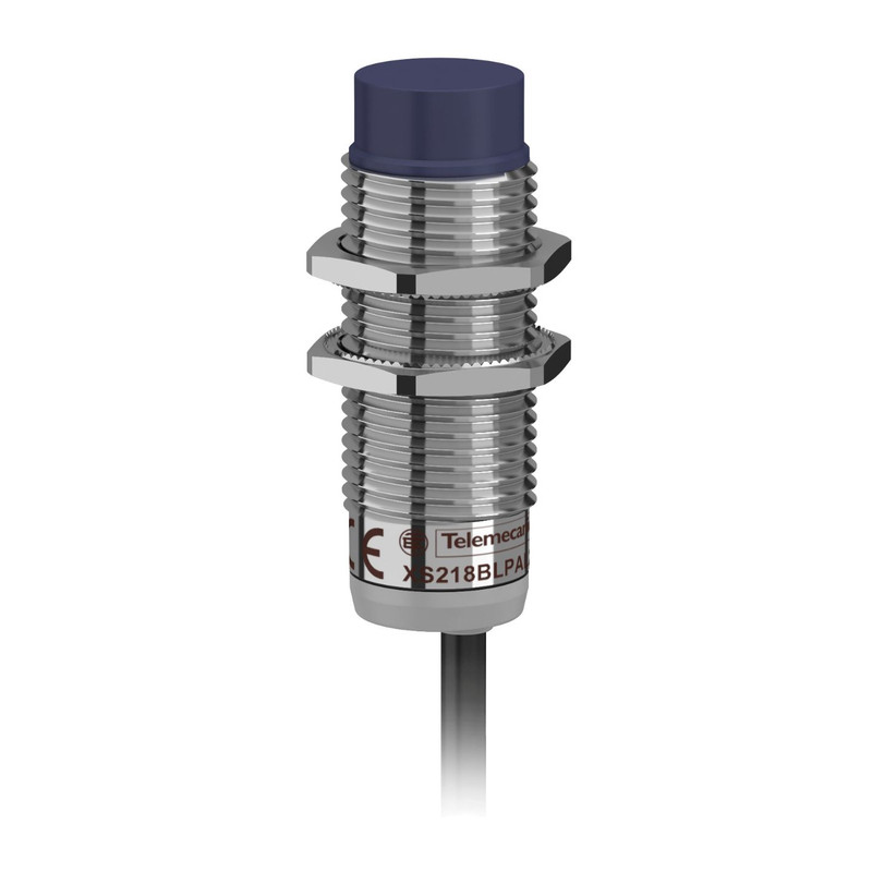 Schneider Sensors Osisense XS & XT_ inductive sensor XS2 M18 - L53mm - brass - Sn8mm - 12..24VDC - cable 2m_ [XS218BLPAL2]