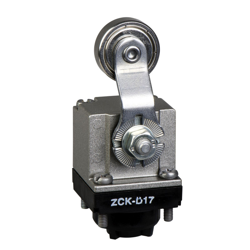 Schneider Sensors OsiSense XC Standard_ limit switch head ZCKD - steel ball bearing mounted roller lever_ [ZCKD17]