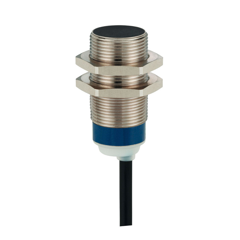 Schneider Sensors Osisense XS & XT_ Inductive proximity sensors XS, inductive sensor XS5 M18, L39mm, brass, Sn5mm, 12...24 VDC, cable 2 m_ [XS518B1NAL2]