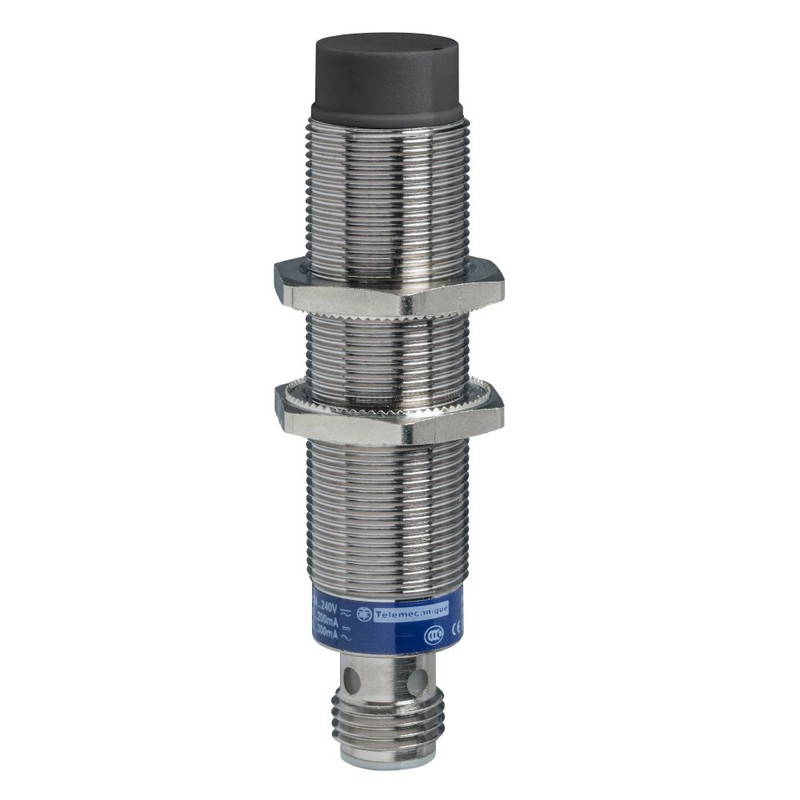 Schneider Sensors Osisense XS & XT_ Inductive proximity sensors XS, inductive sensor XS6 M18, L72mm, brass, Sn12mm, 24...240VAC/DC, 1/2"_ [XS618B4MAU20]